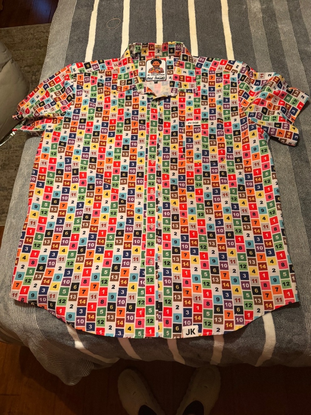 Saddle Cloth Old Smoke JK Collection short sleeve